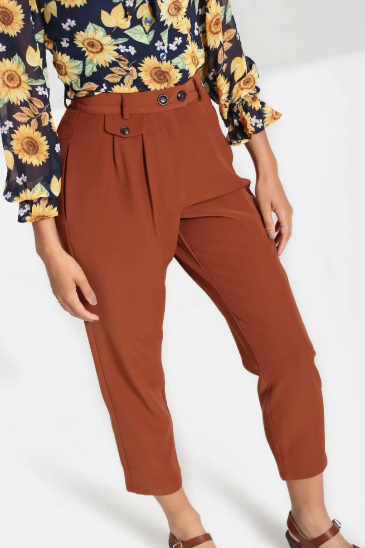 Women Hell Bunny Trousers<Ravenwood Trousers