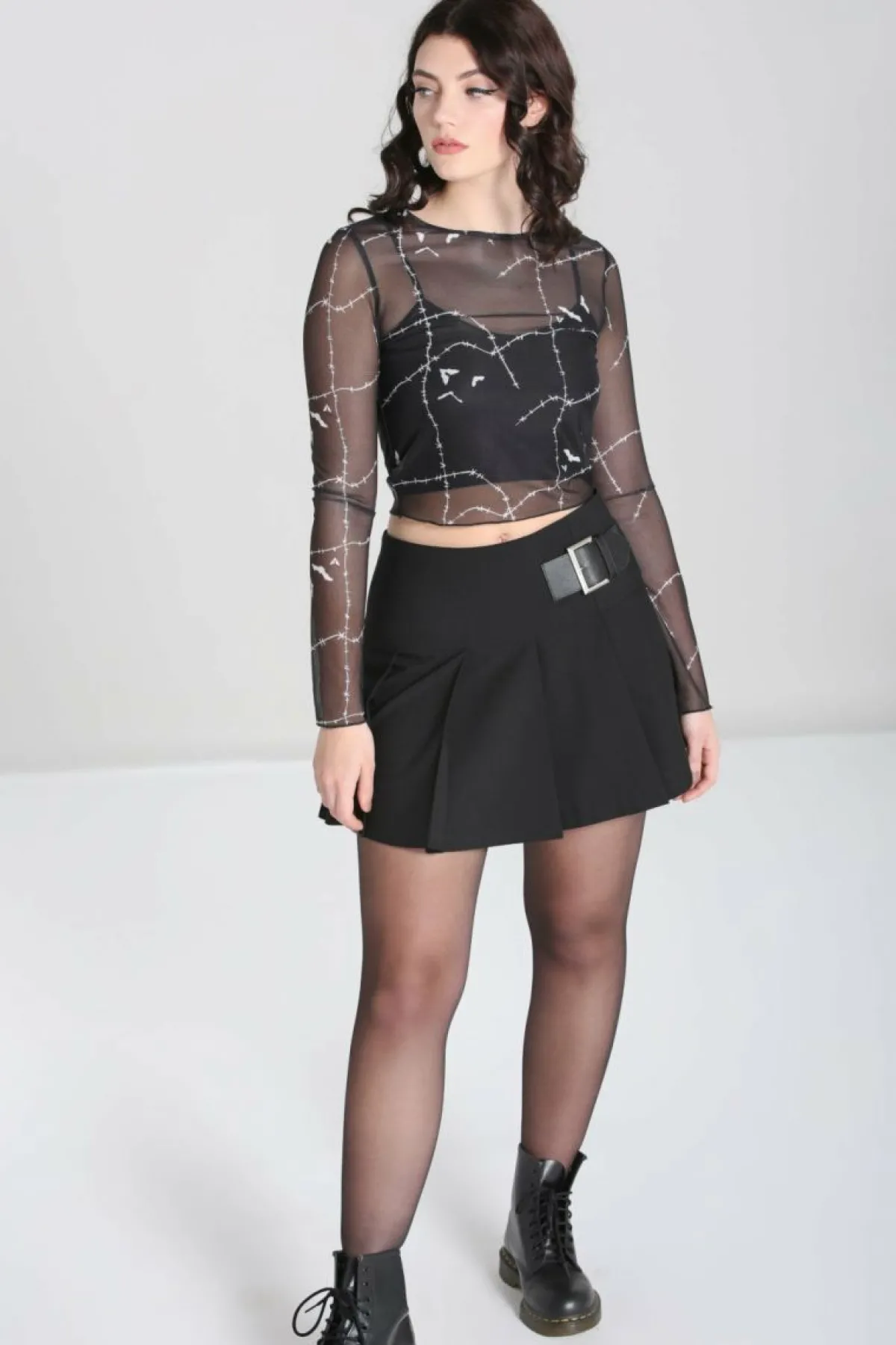 Women Hell Bunny Mini Skirts<Rebellion Skirt