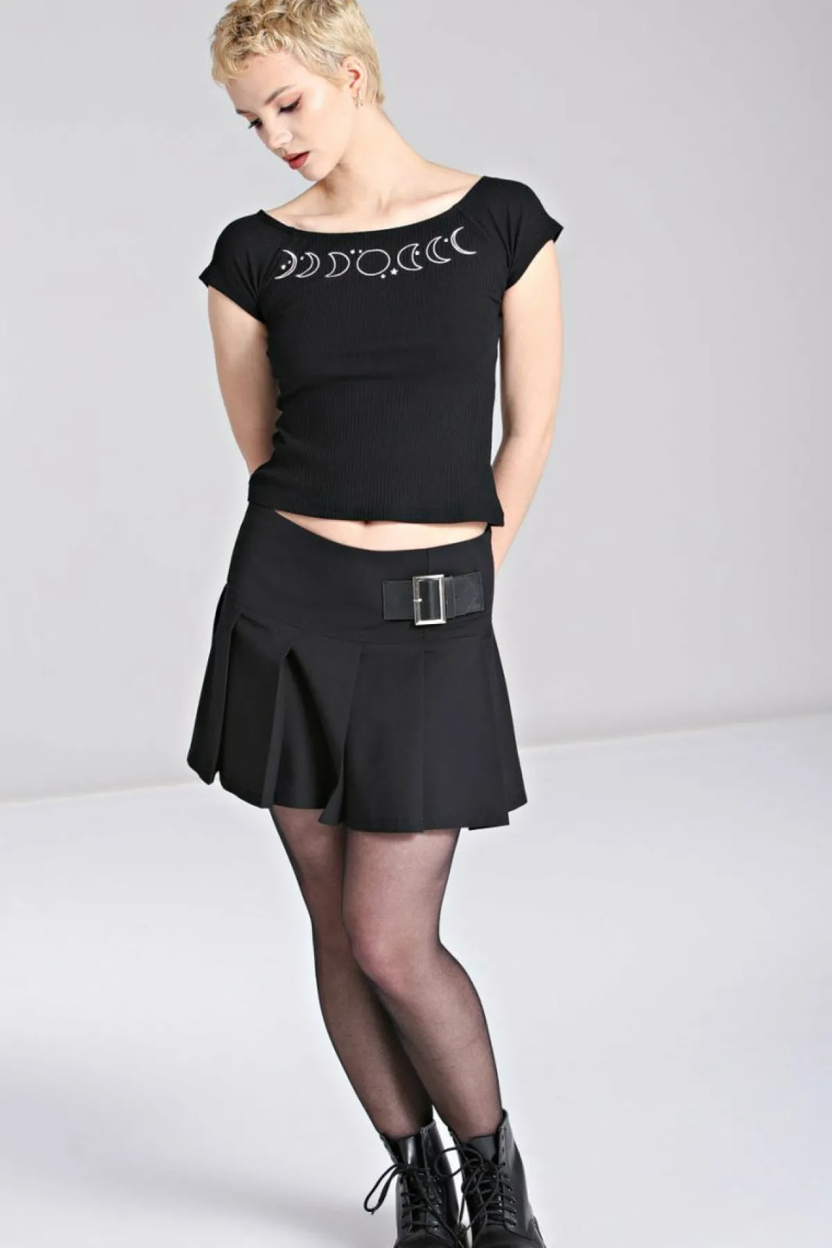 Women Hell Bunny Mini Skirts<Rebellion Skirt