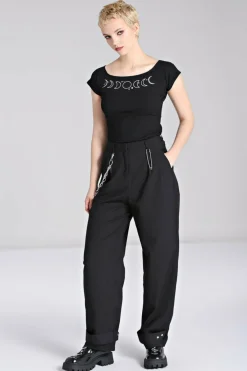 Women Hell Bunny Trousers<Rebellion Trousers