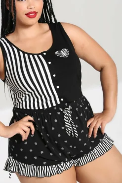 Women Hell Bunny Crop Tops<Ribcage Crop Top
