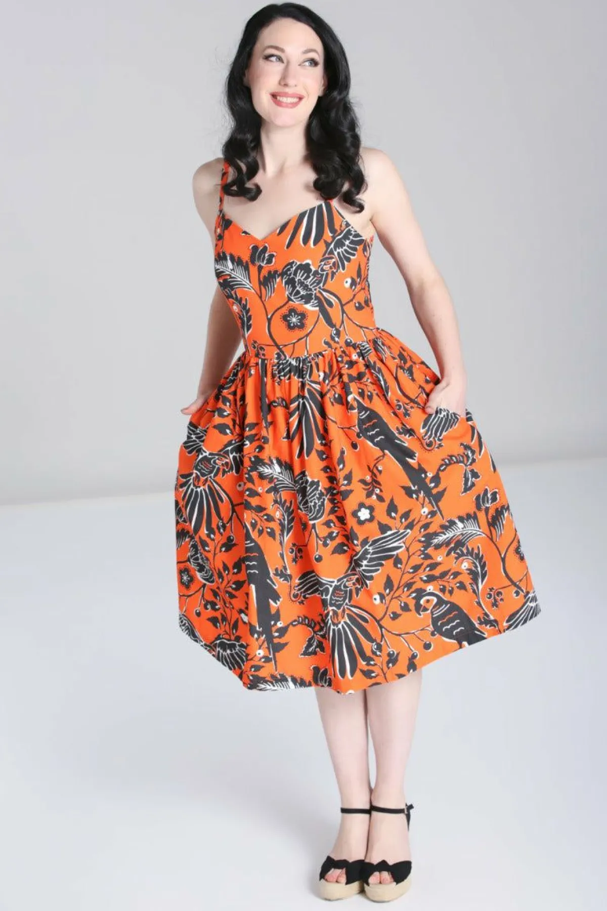 Women Hell Bunny Midi Dresses<Rio Dress