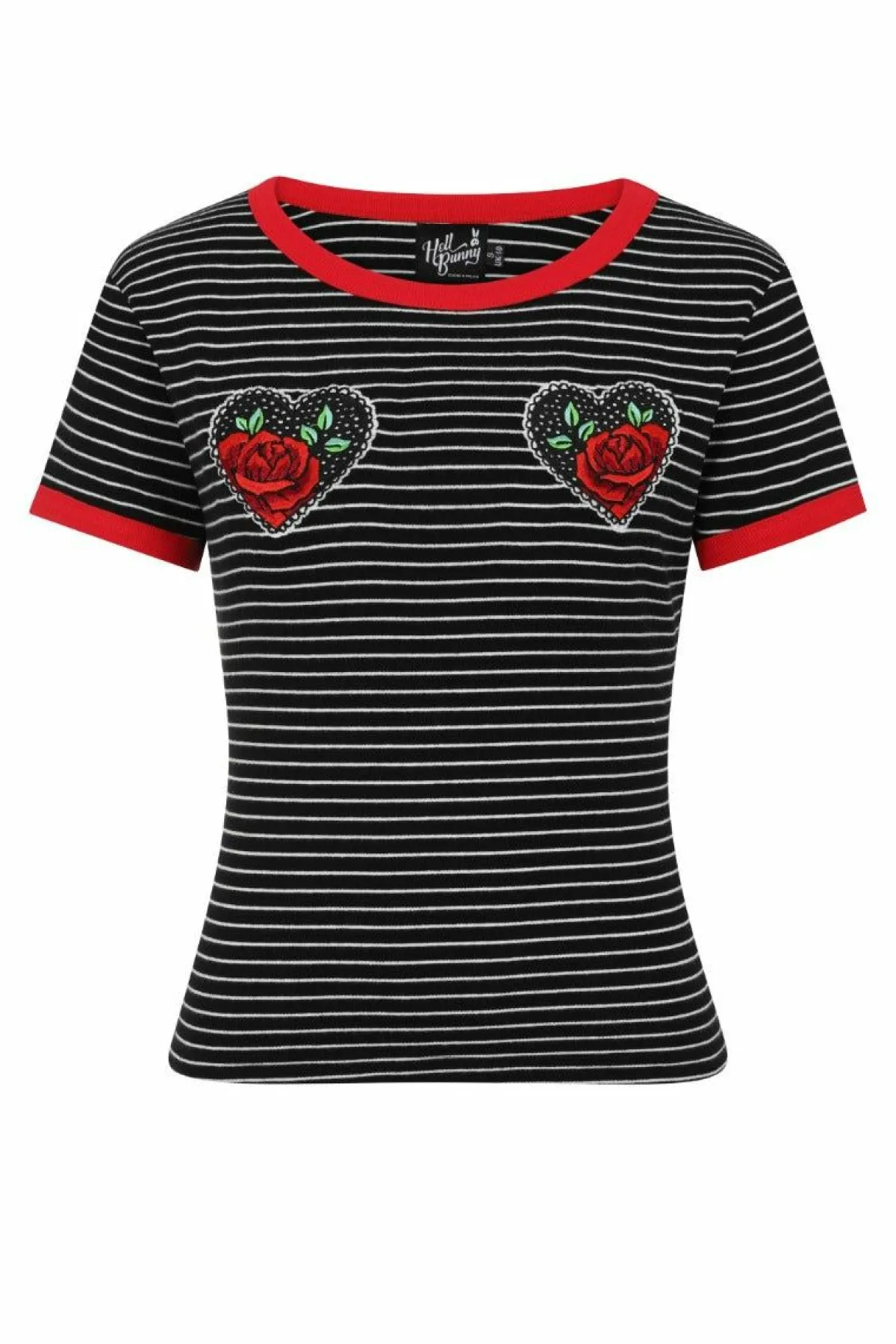 Women Hell Bunny Knitted Tops<Rose Heart Top