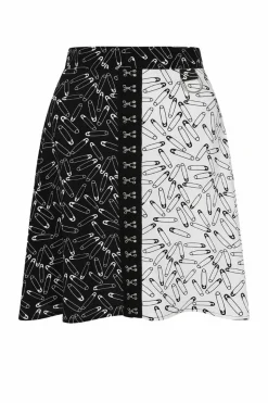Women Hell Bunny Mini Skirts<Safety Pin Skirt