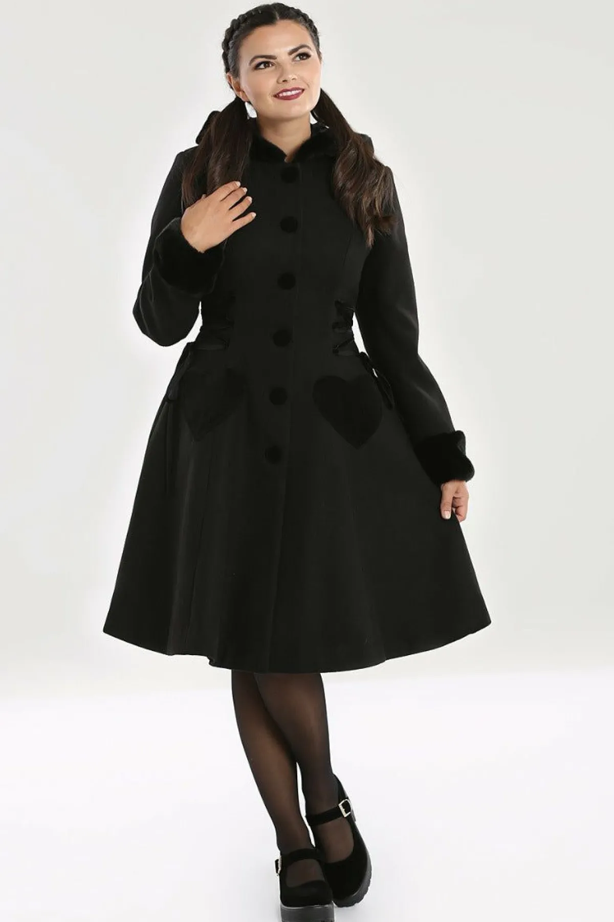 Women Hell Bunny Coats<Scarlet Coat