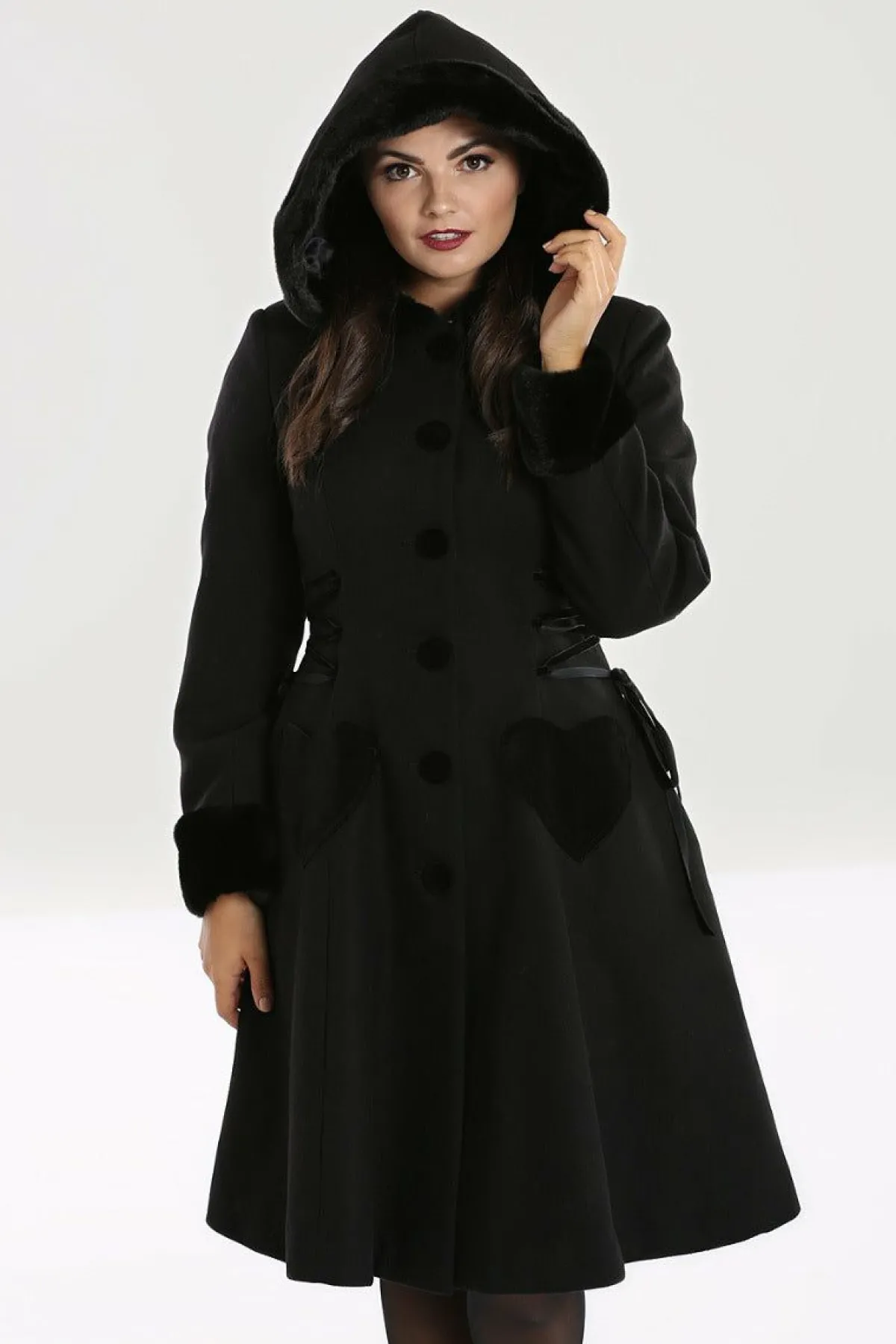 Women Hell Bunny Coats<Scarlet Coat