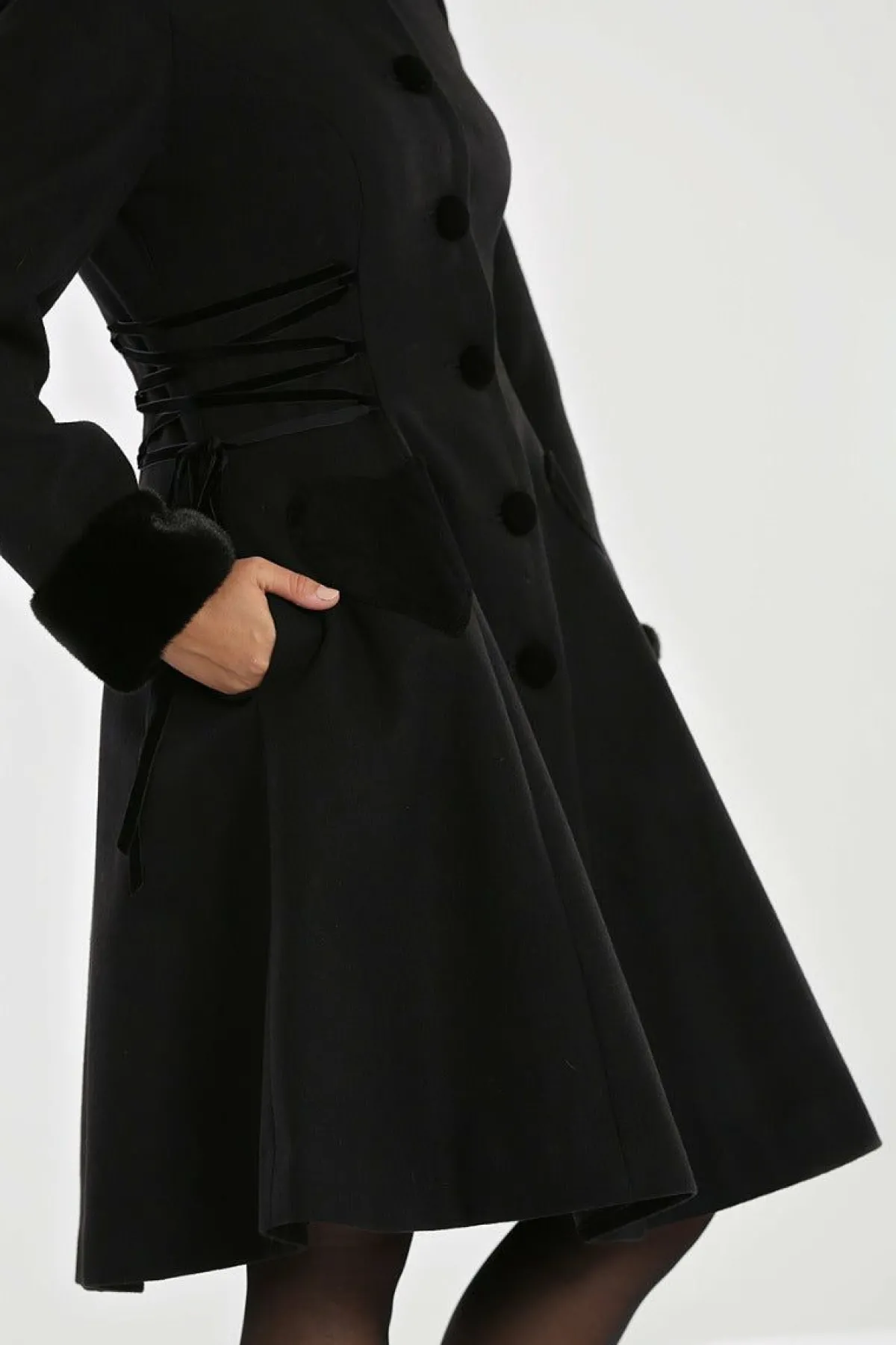 Women Hell Bunny Coats<Scarlet Coat