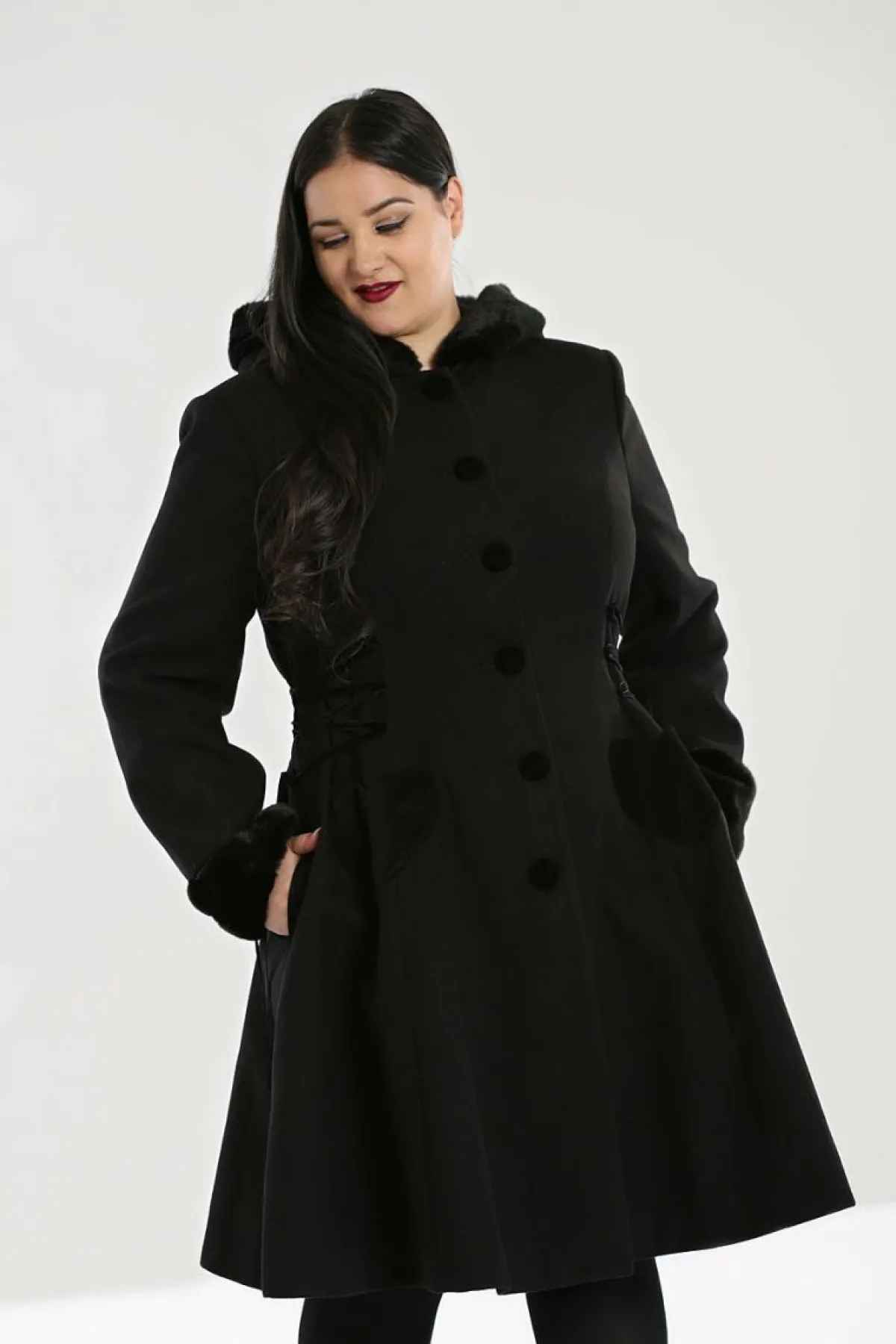 Women Hell Bunny Coats<Scarlet Coat