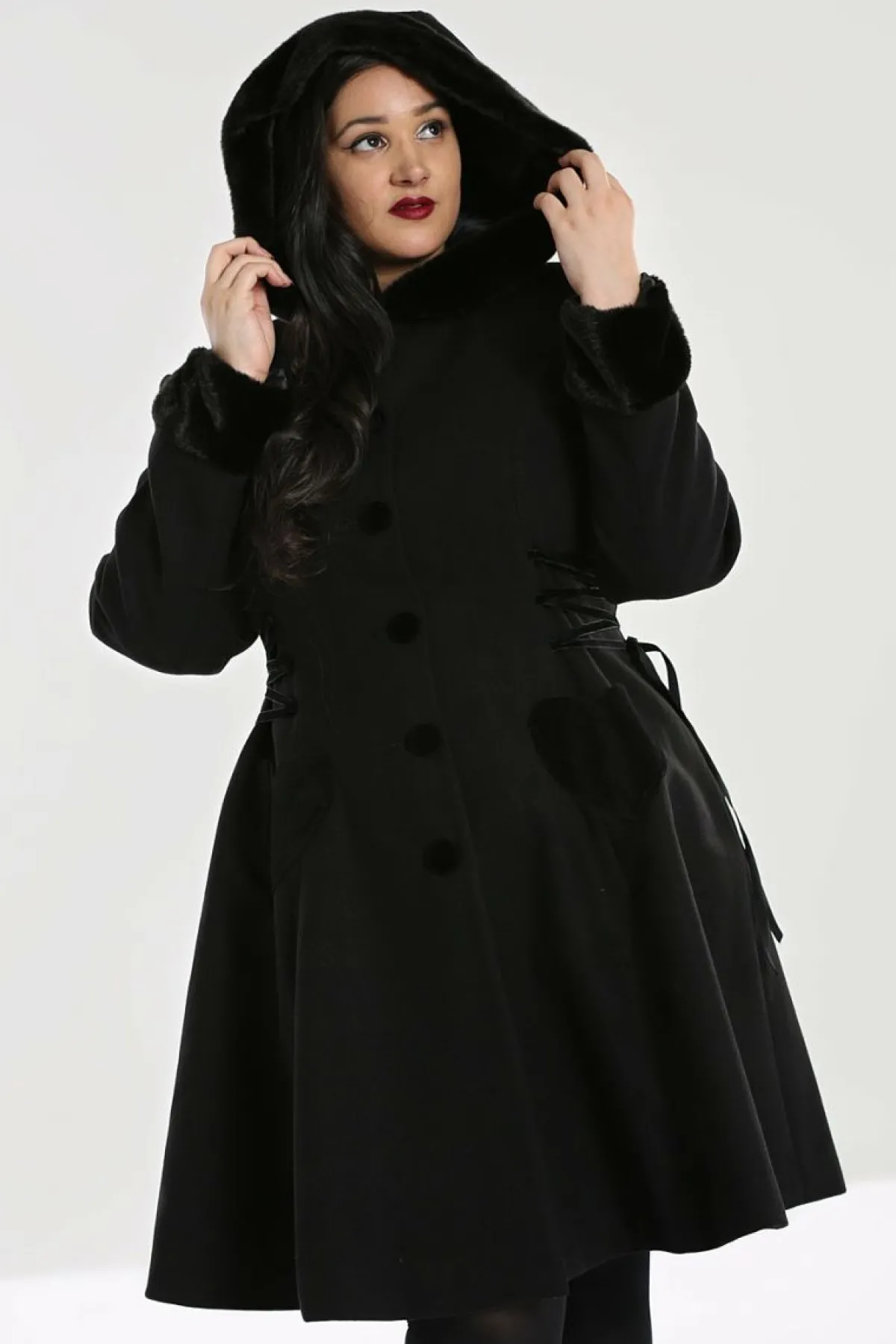 Women Hell Bunny Coats<Scarlet Coat
