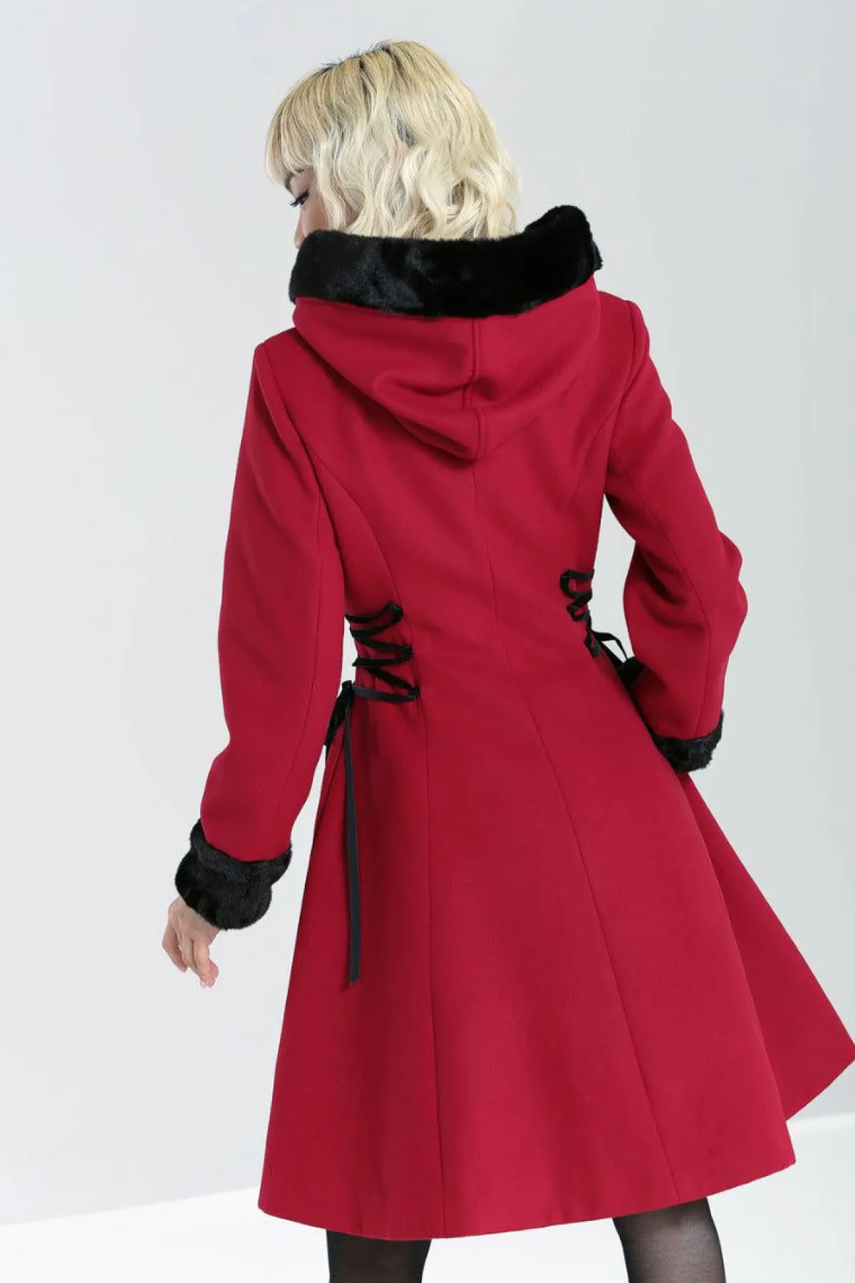 Women Hell Bunny Coats<Scarlet Coat
