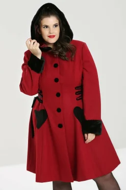Women Hell Bunny Coats<Scarlet Coat