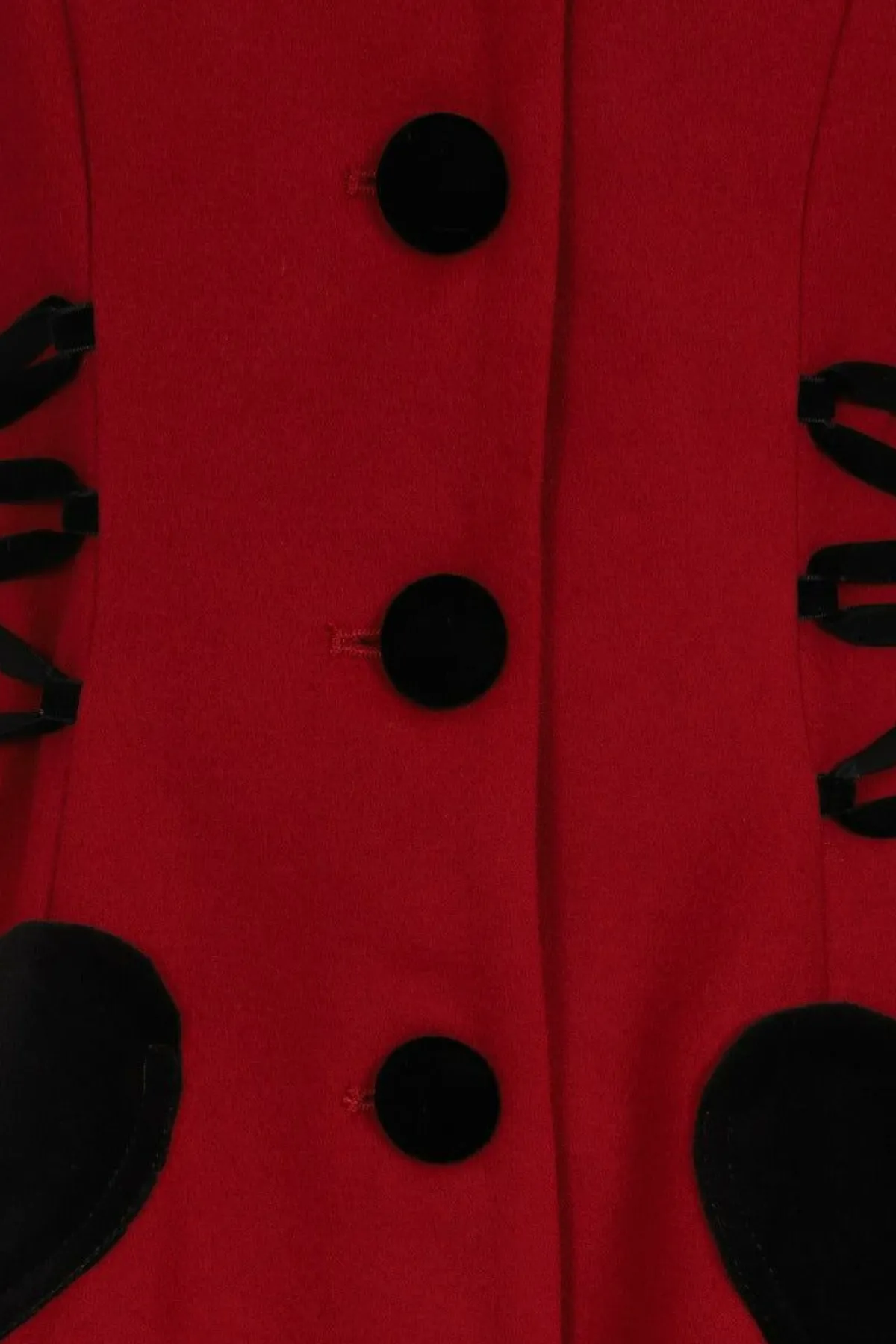 Women Hell Bunny Coats<Scarlet Coat