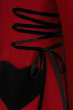 Women Hell Bunny Coats<Scarlet Coat