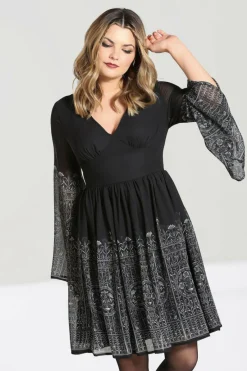 Women Hell Bunny Knee Dresses<Secret Gate Dress