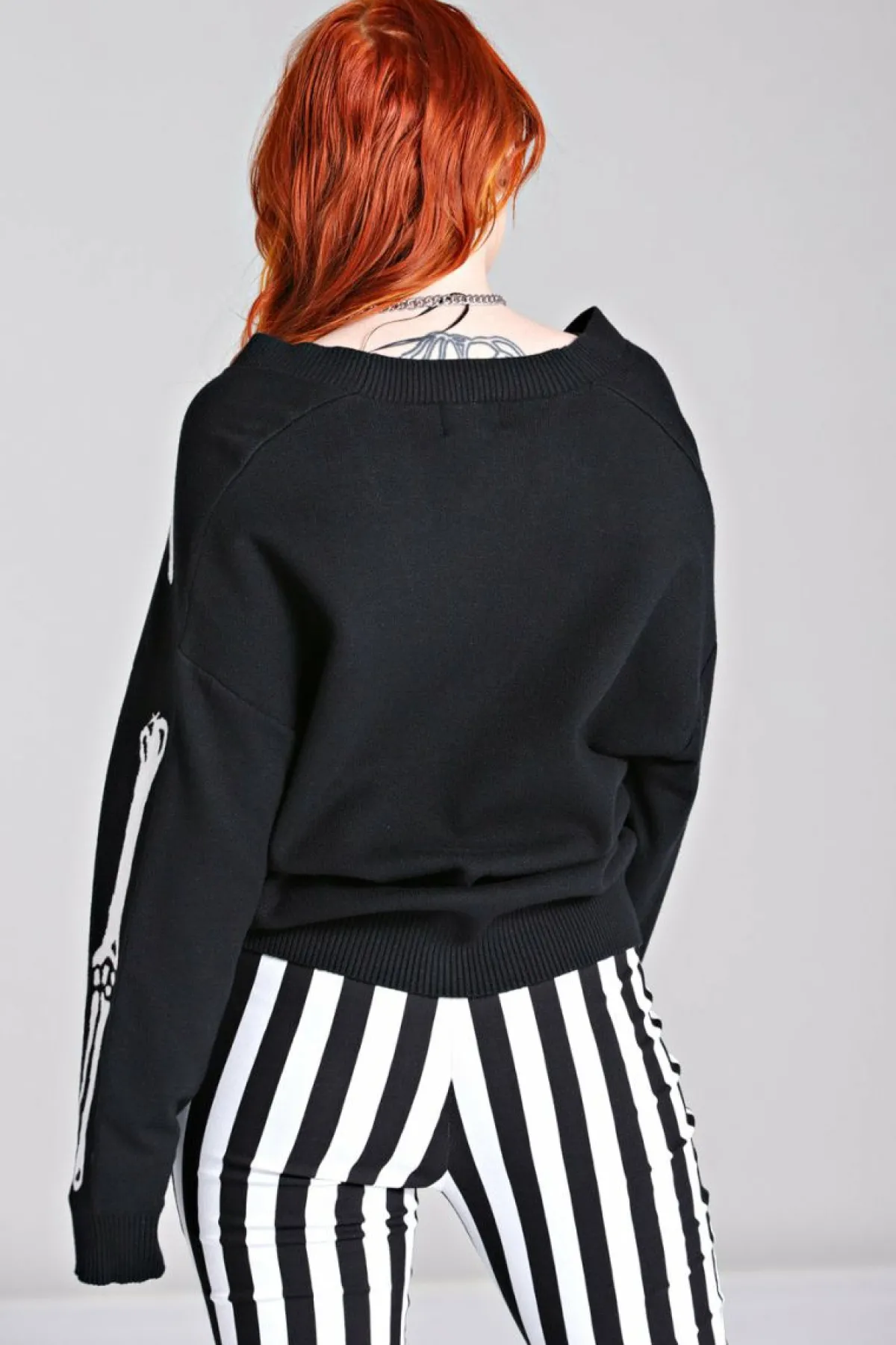 Women Hell Bunny Cardigans<Skeleton Cardigan