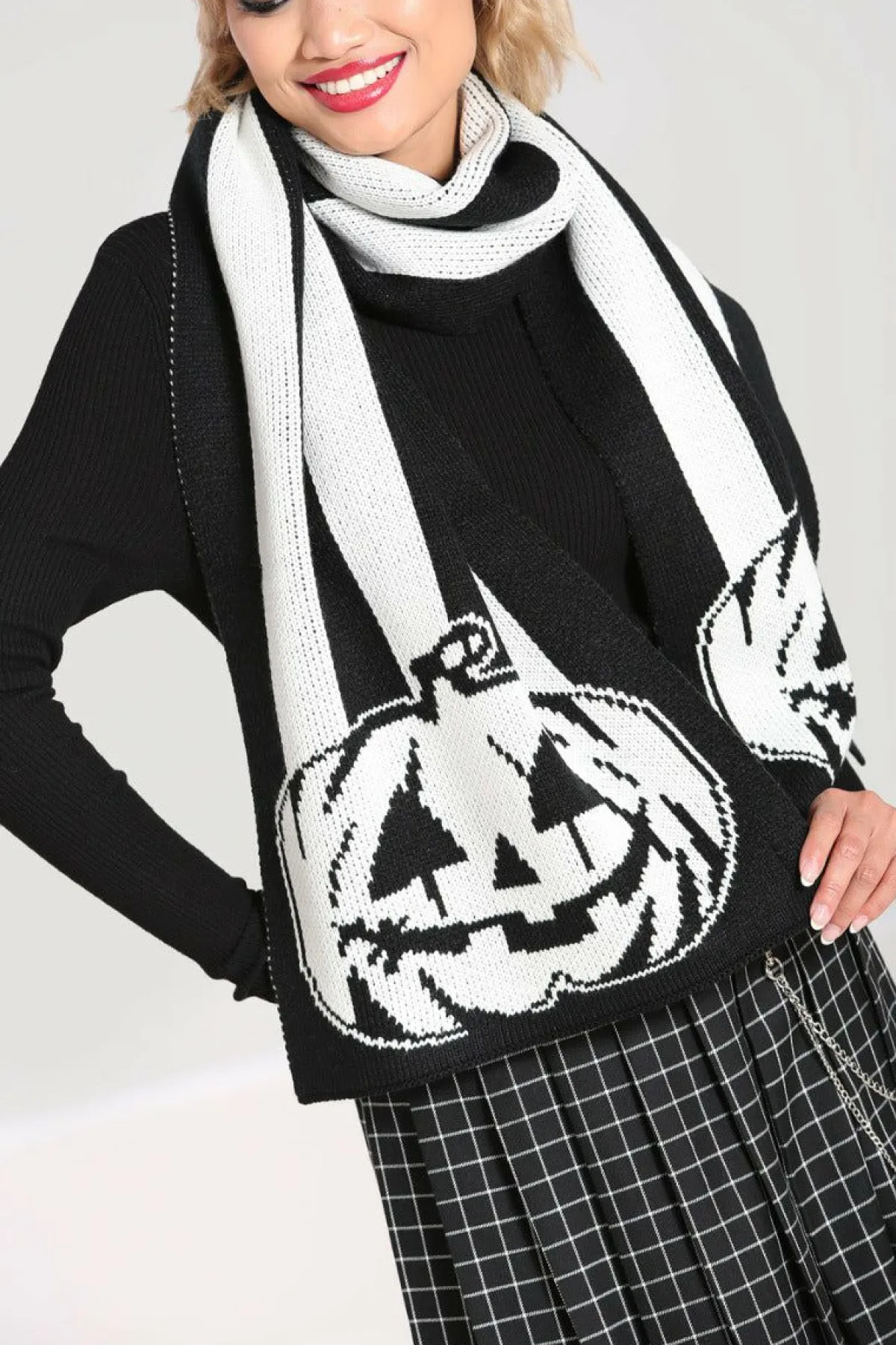 Women Hell Bunny Scarfs<Skelli Scarf