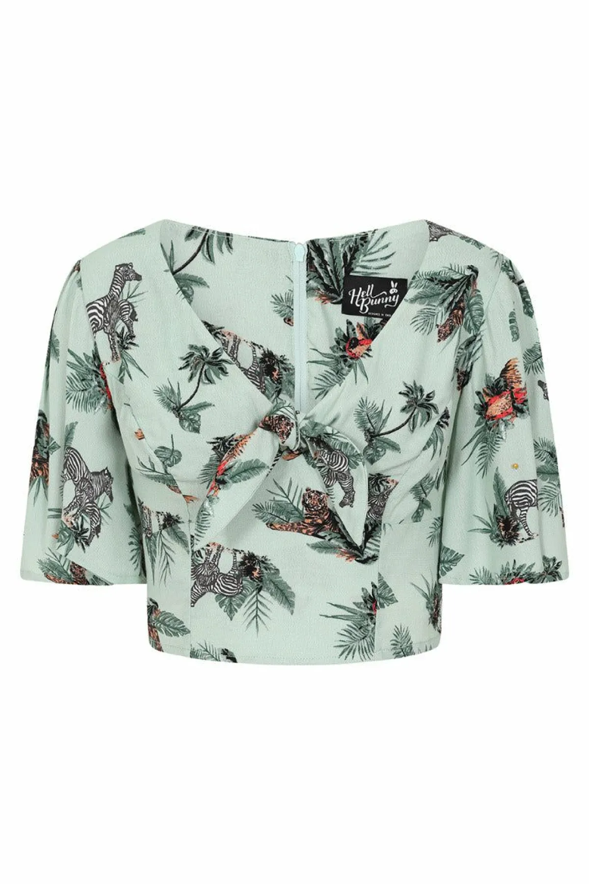 Women Hell Bunny Crop Tops<Sofia Crop Top
