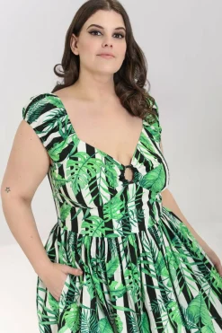Women Hell Bunny Knee Dresses<Solana Mid Dress