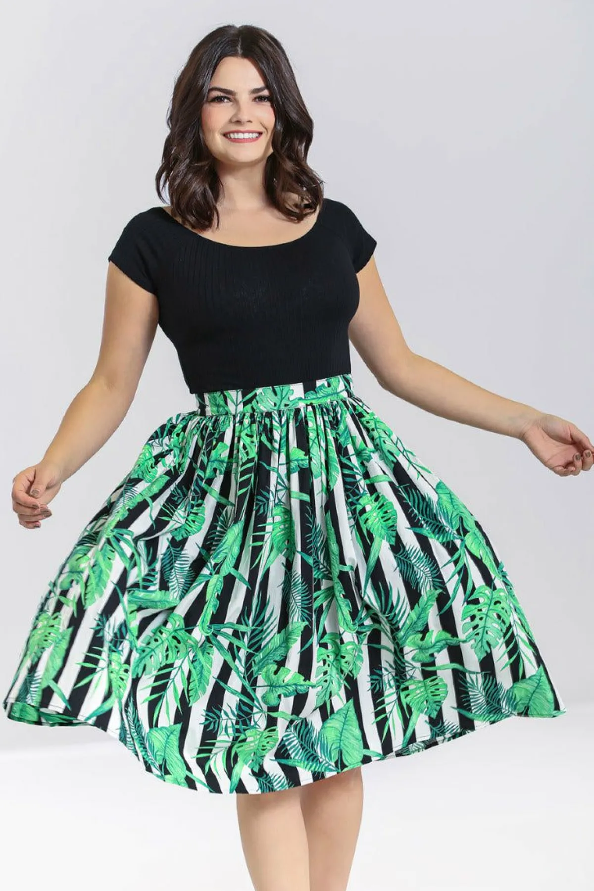 Women Hell Bunny Midi Skirts<Solana 50'S Skirt