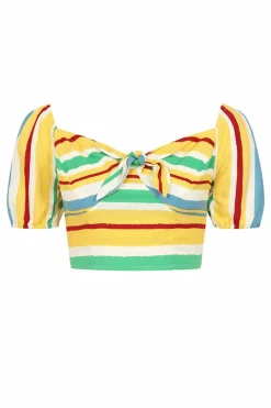 Women Hell Bunny Crop Tops<Solange Crop Top