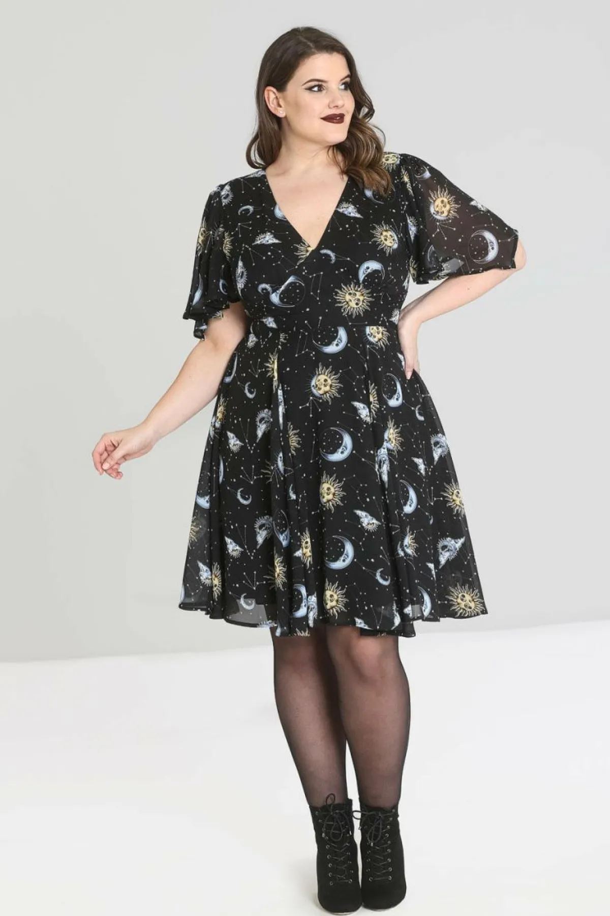 Women Hell Bunny Midi Dresses<Solaris Dress