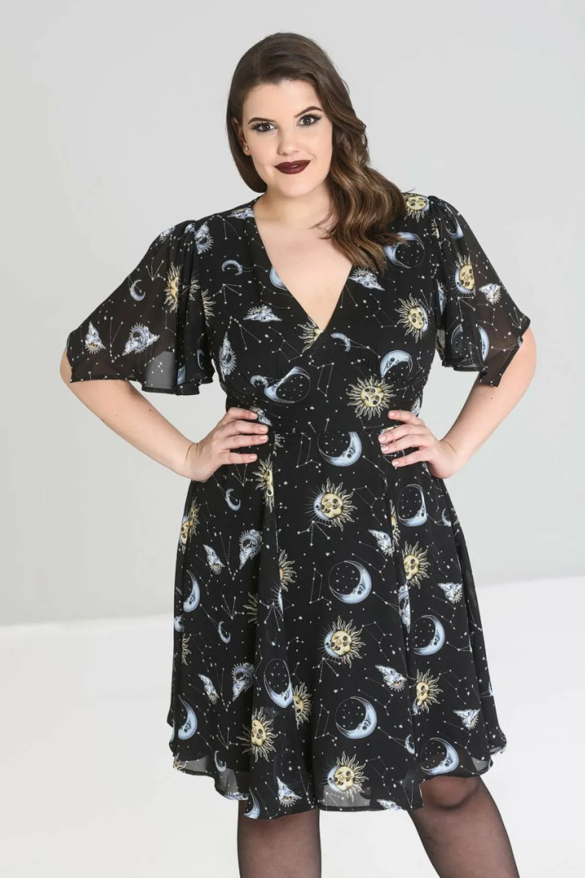 Women Hell Bunny Midi Dresses<Solaris Dress