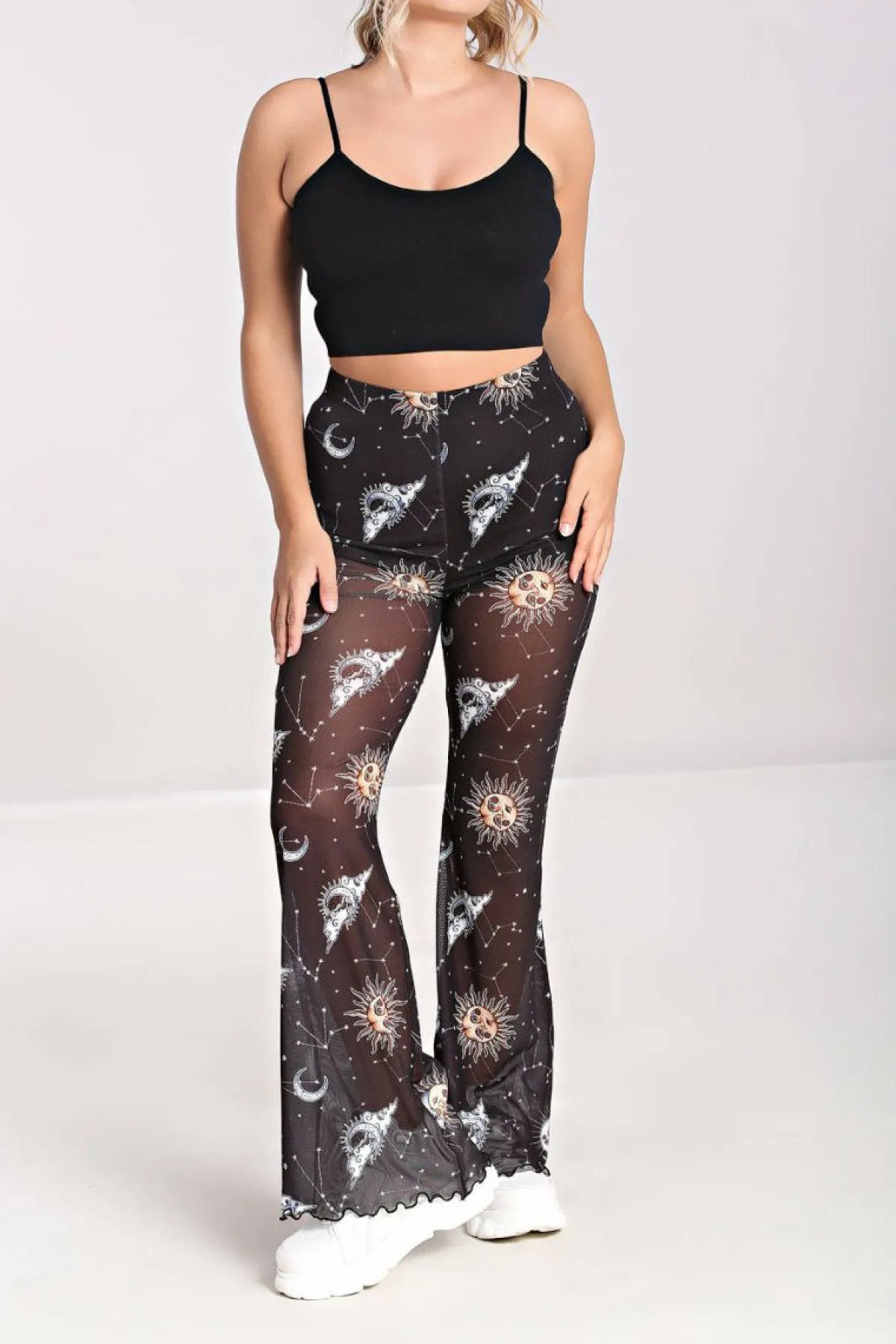 Women Hell Bunny Trousers<Solaris Mesh Trousers
