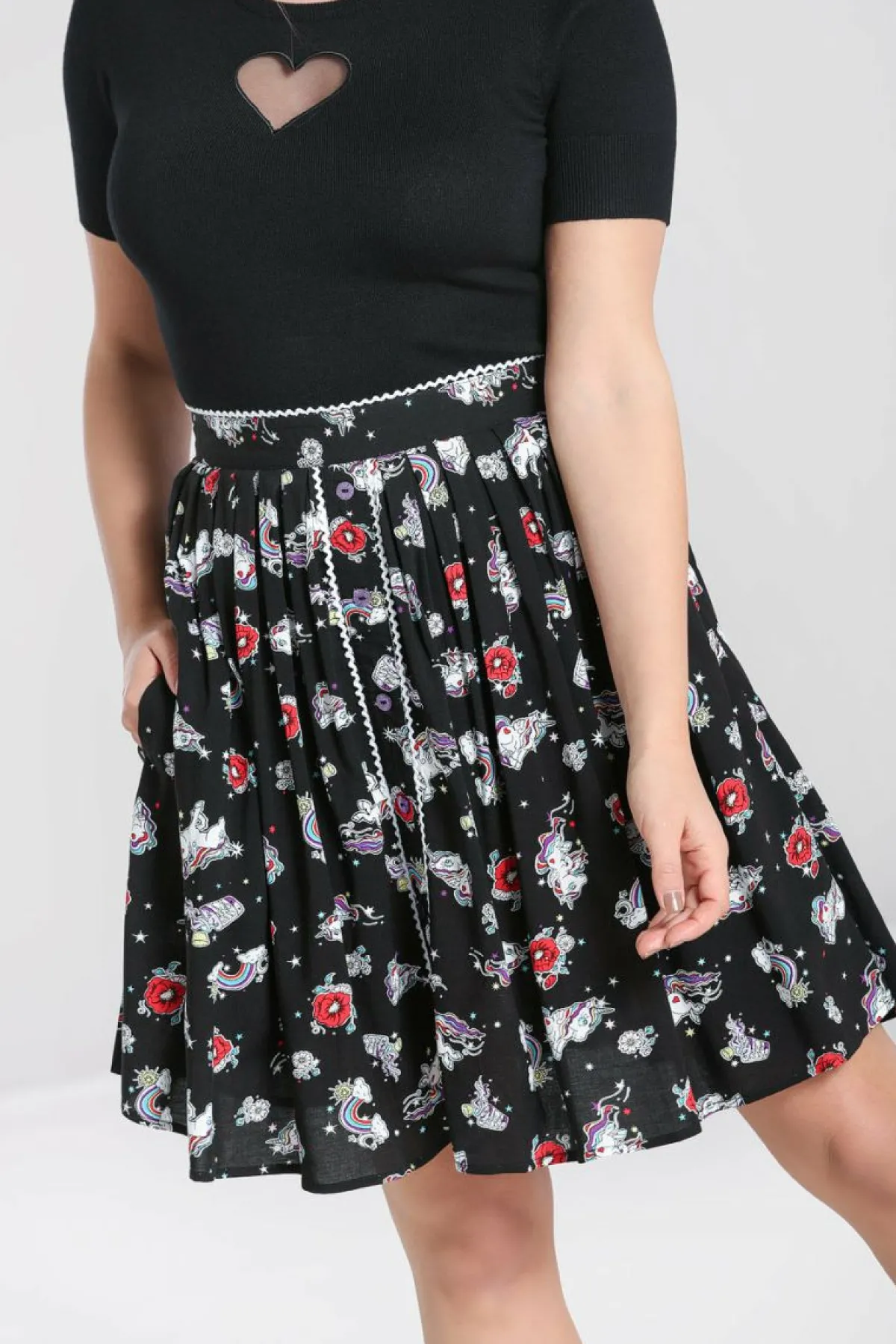 Women Hell Bunny Mini Skirts<Star Catcher Mini Skirt