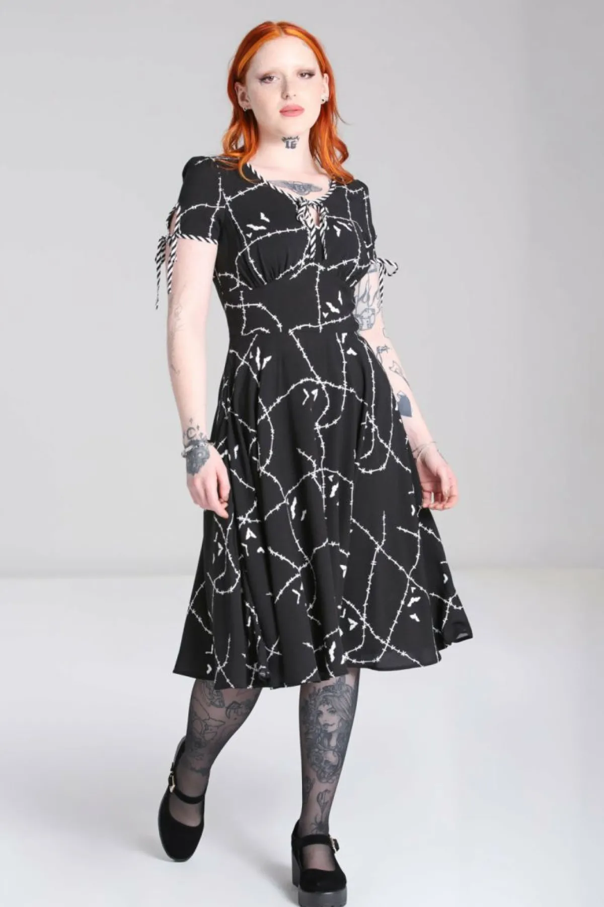 Women Hell Bunny Midi Dresses<Stitches Midi Dress