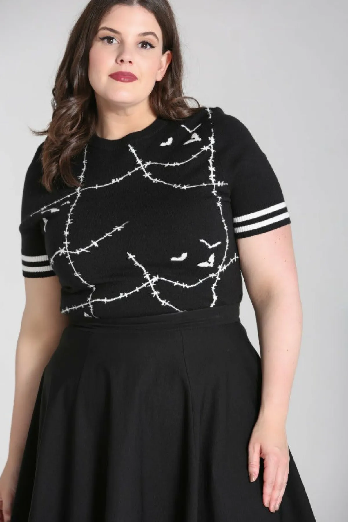 Women Hell Bunny Knitted Tops<Stitches Top