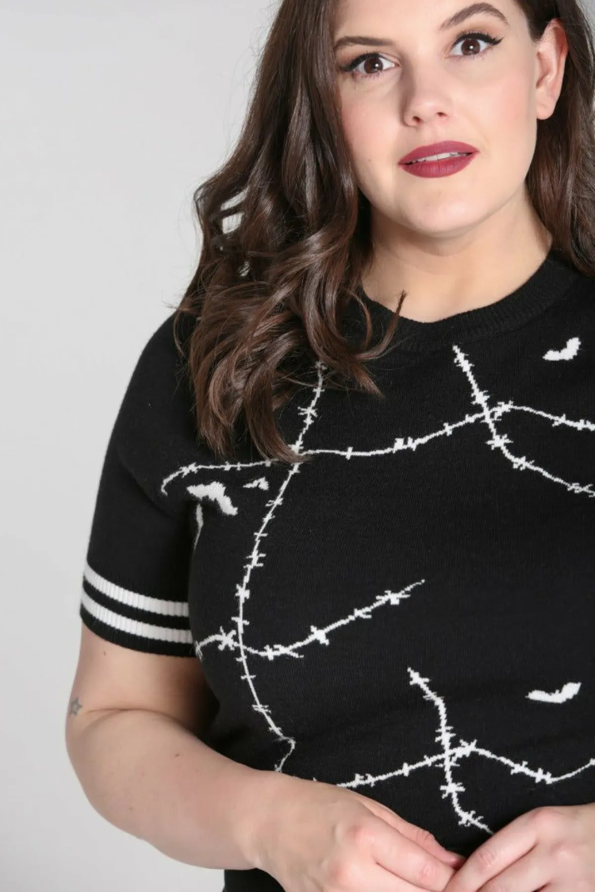 Women Hell Bunny Knitted Tops<Stitches Top