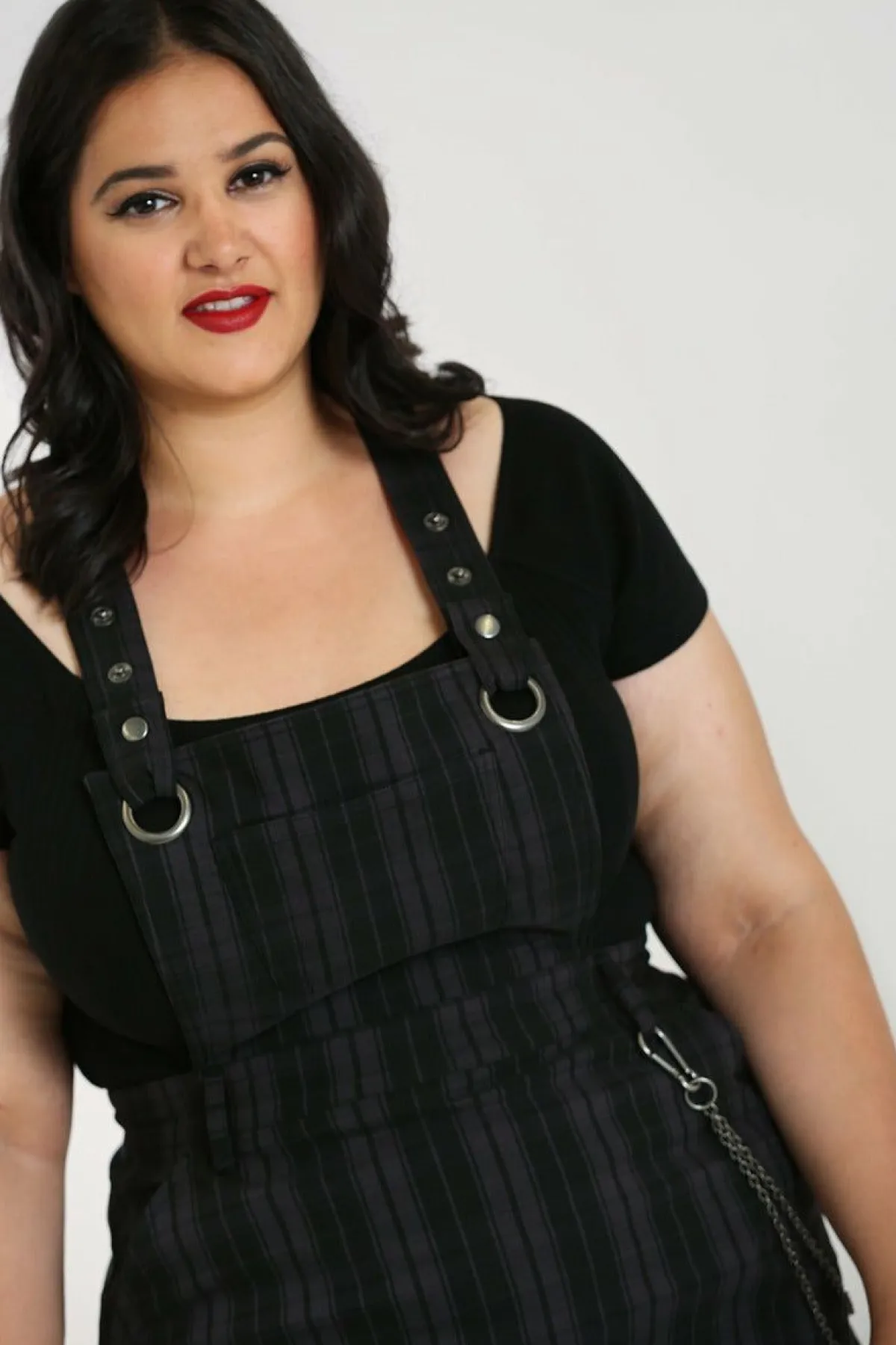 Women Hell Bunny Mini Dresses<Storm Pinafore Dress