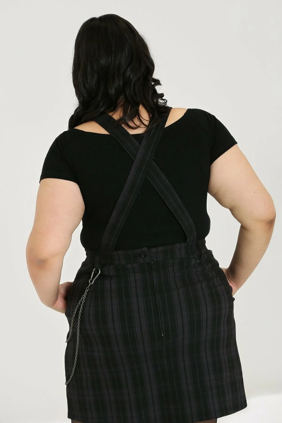 Women Hell Bunny Mini Dresses<Storm Pinafore Dress
