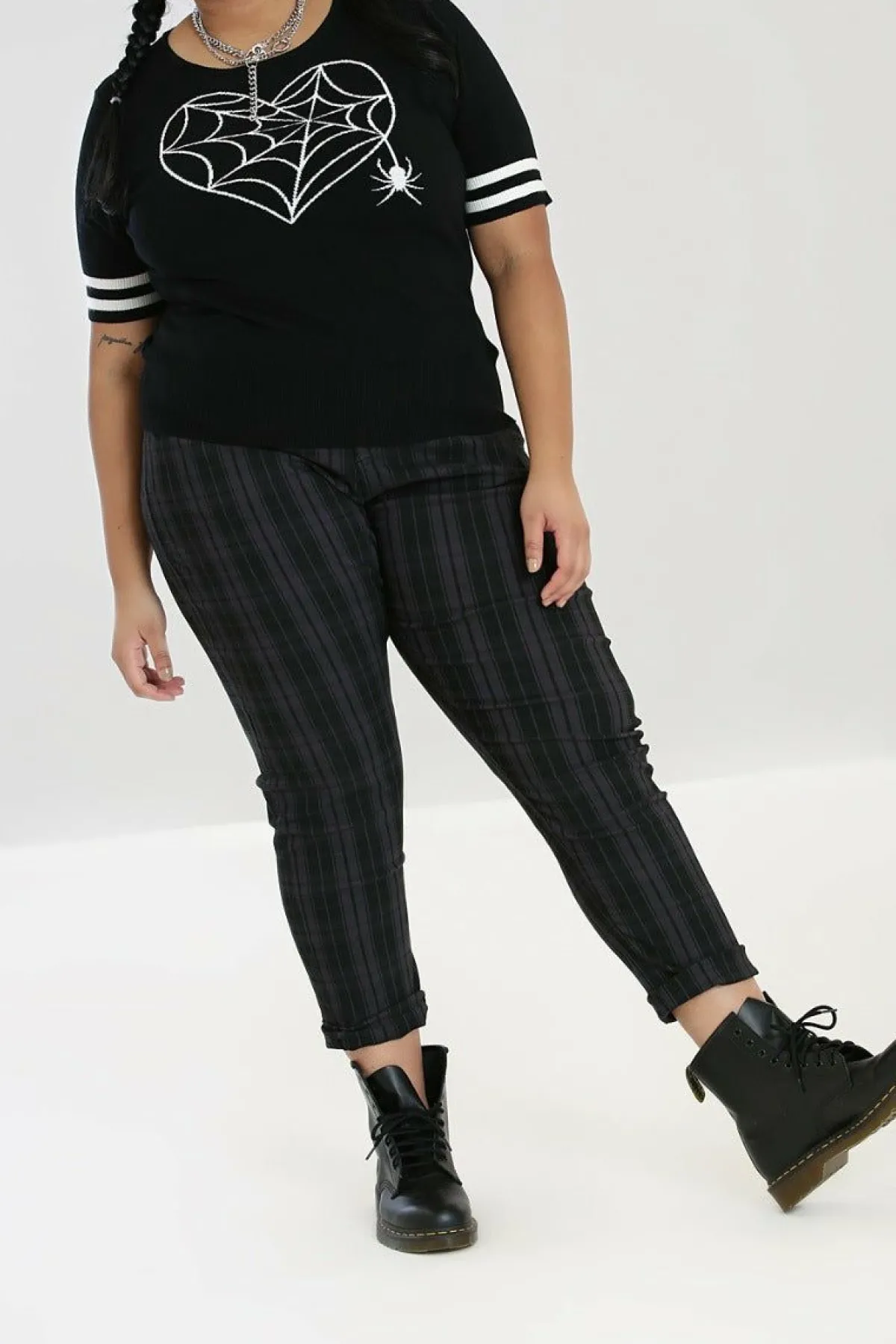 Women Hell Bunny Trousers<Storm Skinny Trousers
