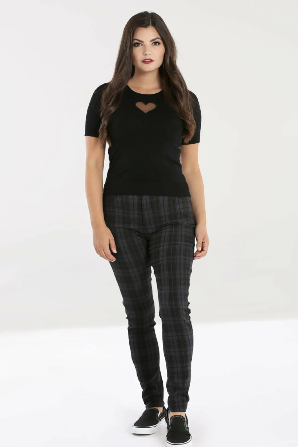 Women Hell Bunny Trousers<Storm Skinny Trousers