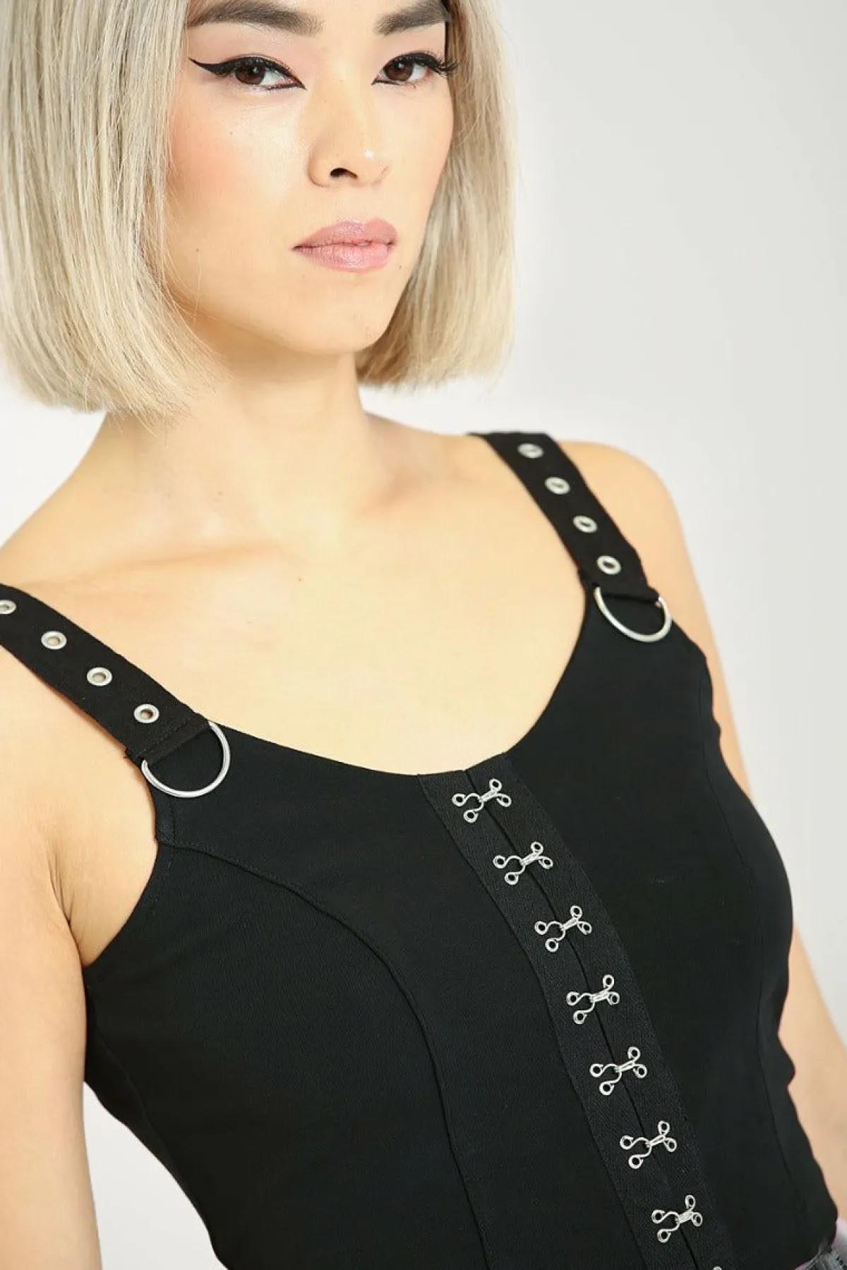 Women Hell Bunny Loungewear<Tabitha Crop Top