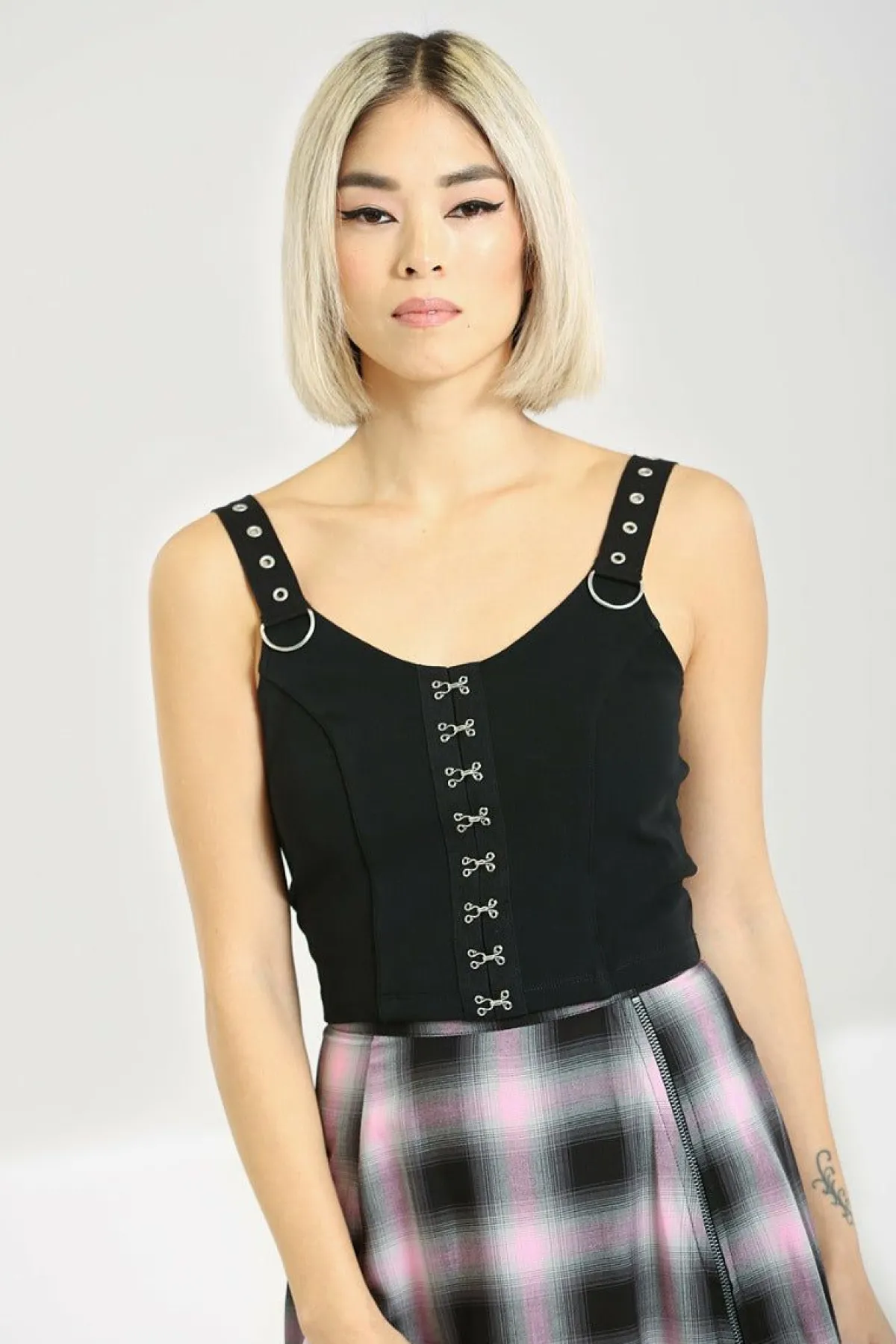 Women Hell Bunny Loungewear<Tabitha Crop Top