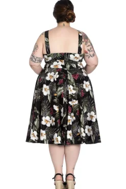 Women Hell Bunny Midi Dresses<Tahiti 50'S Dress