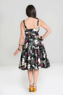 Women Hell Bunny Midi Dresses<Tahiti 50'S Dress