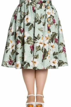 Women Hell Bunny Midi Skirts<Tahiti Skirt