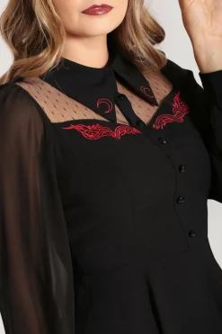 Women Hell Bunny Knee Dresses<Tallulah Mid Dress