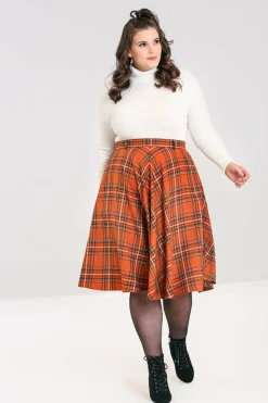 Women Hell Bunny Knee Skirts<Tawny Skirt