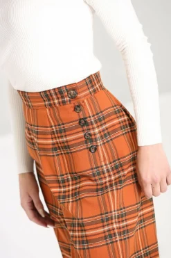 Women Hell Bunny Trousers<Tawny Trousers