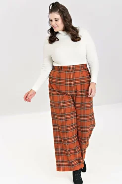 Women Hell Bunny Trousers<Tawny Trousers