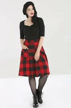 Women Hell Bunny Midi Skirts<Teen Spirit Mid Skirt
