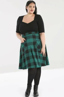 Women Hell Bunny Midi Skirts<Teen Spirit Mid Skirt