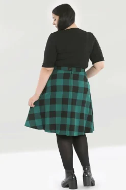 Women Hell Bunny Midi Skirts<Teen Spirit Mid Skirt