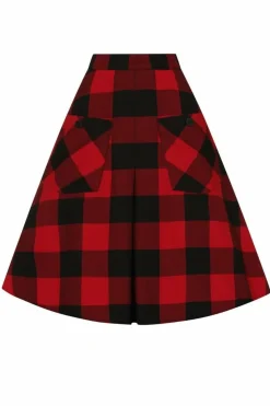 Women Hell Bunny Midi Skirts<Teen Spirit Mid Skirt
