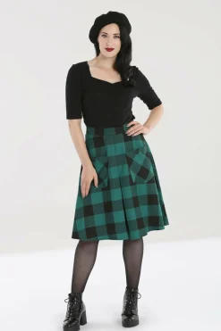 Women Hell Bunny Midi Skirts<Teen Spirit Mid Skirt
