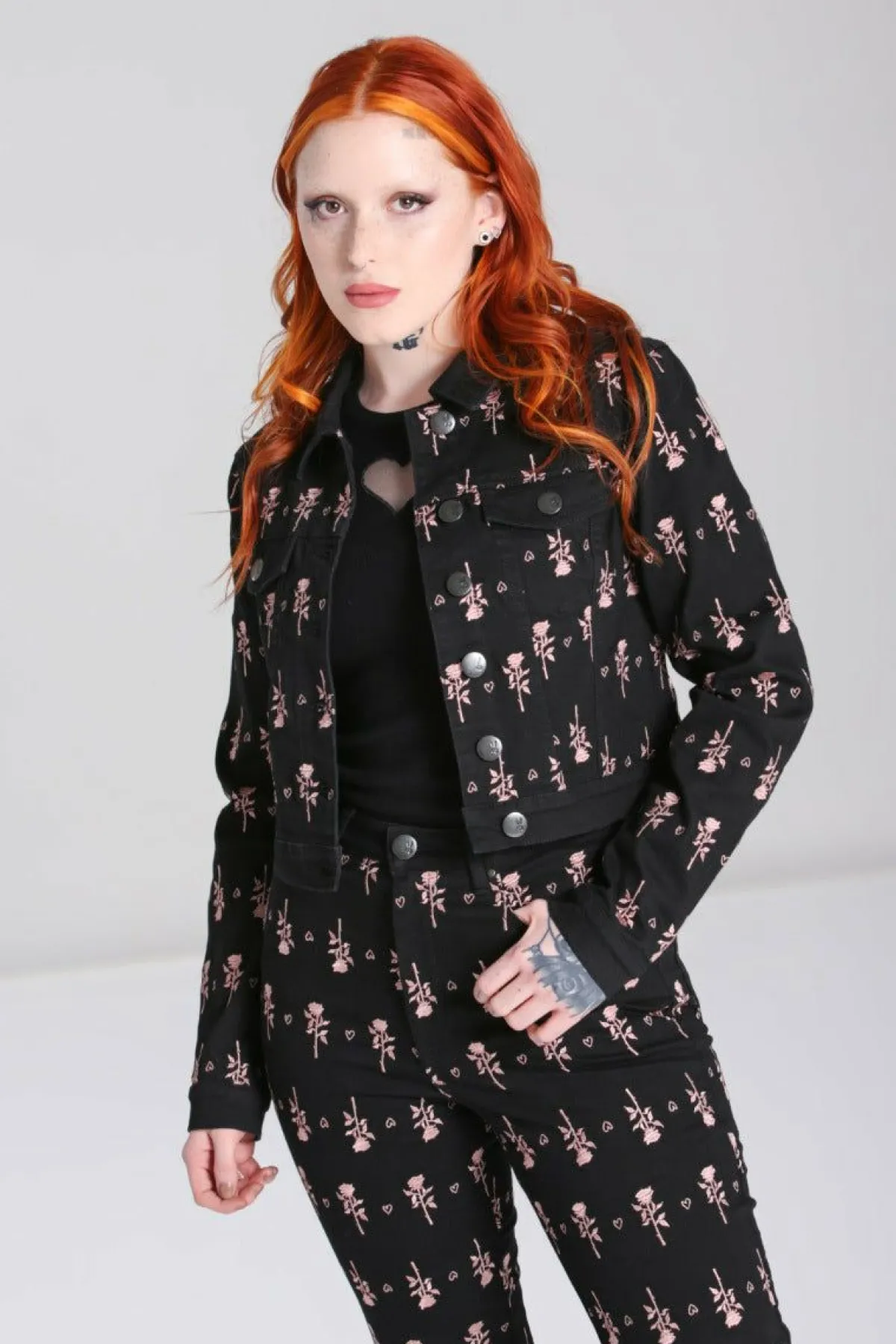 Women Hell Bunny Jackets<The Lover Jacket